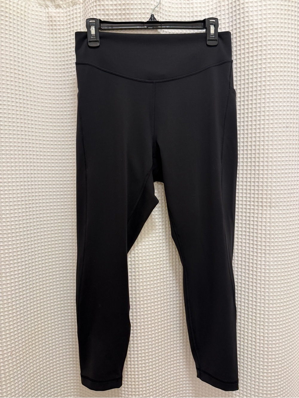 Lululemon Everlux - Black High-Waist Leggings with Pockets size 14